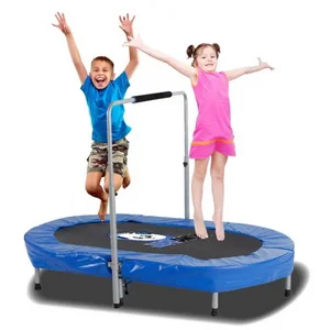 טרמפולינה אובלית זוגית מתקפלת עם ידית JUMPANDA ג'אמפנדה טרמפולינה אובלית זוגית מתקפלת עם ידית JUMPANDA ג'אמפנדה