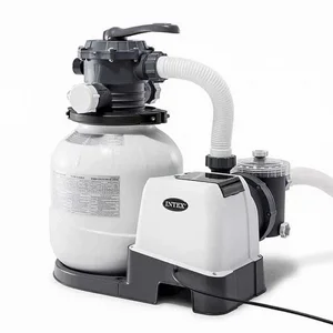 משאבה עם מסנן חול לבריכה 2100 גלון INTEX 26646 אינטקס משאבה עם מסנן חול לבריכה 2100 גלון INTEX 26646 אינטקס