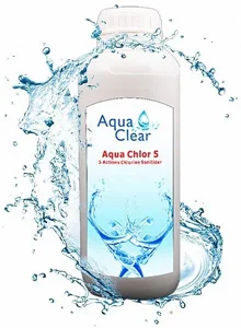 Aqua Clear™ - Aqua Chlor 5 - אקווה כלור חומר חיטוי רב שימושי לג'קוזי Aqua Clear™ - Aqua Chlor 5 - אקווה כלור חומר חיטוי רב שימושי לג'קוזי