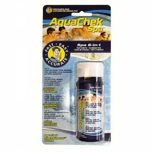 ערכת בדיקה לג'קוזי וספא 6 פרמטרים תוצרת AquaChek Spa ארה"ב ערכת בדיקה לג'קוזי וספא 6 פרמטרים תוצרת AquaChek Spa ארה"ב