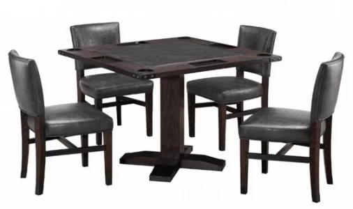 Legacy שולחן קלפים ושולחן אוכל מרובע דגם Rustic מעץ מאסיבי, מק"ט - 1118003