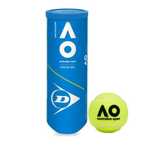 Набор из 3 теннисных мячей Dunlop AO