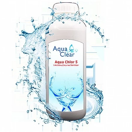 Aqua Clear™ - Aqua Chlor 5 - אקווה כלור חומר חיטוי רב שימושי לג'קוזי