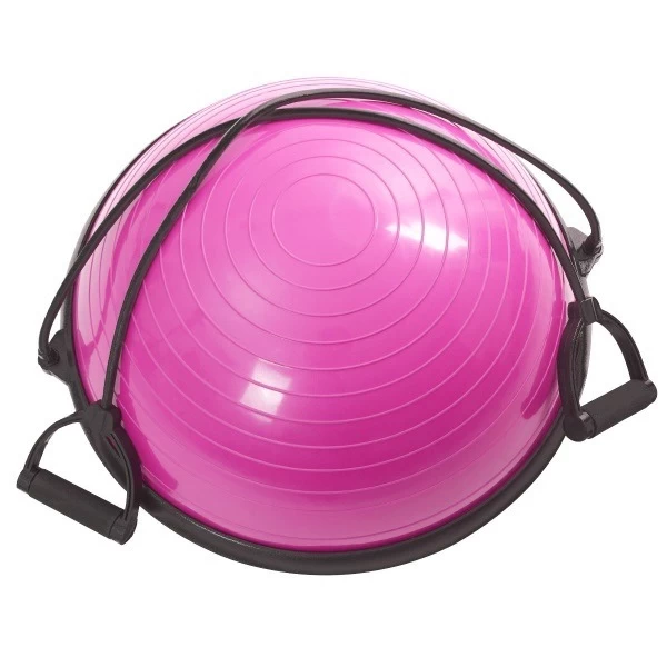 Мяч BOSU розовый цвет